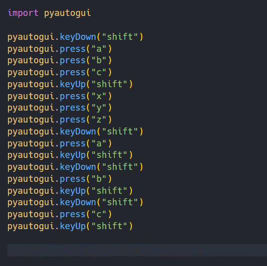 在 Python 中模拟键盘输入