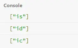 在 javascript 中检查一个字符串是否与 REGEX 匹配